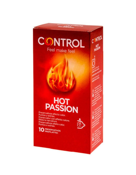 CONTROL - HOT PASSION WARMING EFFECT 10 UNITS