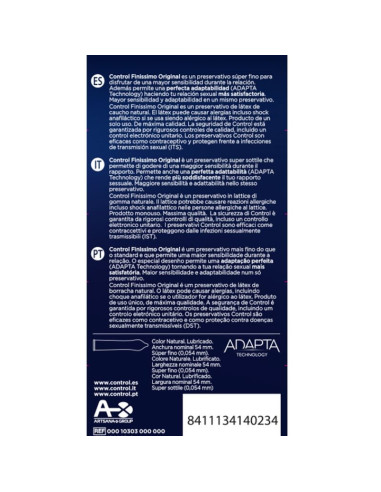 KONTROLĖ - FINISSIMO ORIGINAL 6 Vnt