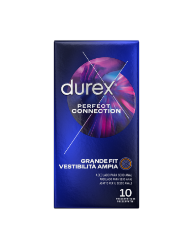 DUREX - PERFECT CONNECTION SILICON EXTRA LUBRICANCE 10 VIENETŲ