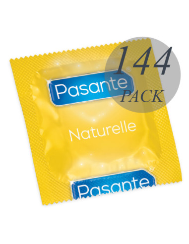 PASANTE - CONDOMS NATURELLE BAG 144 UNITS