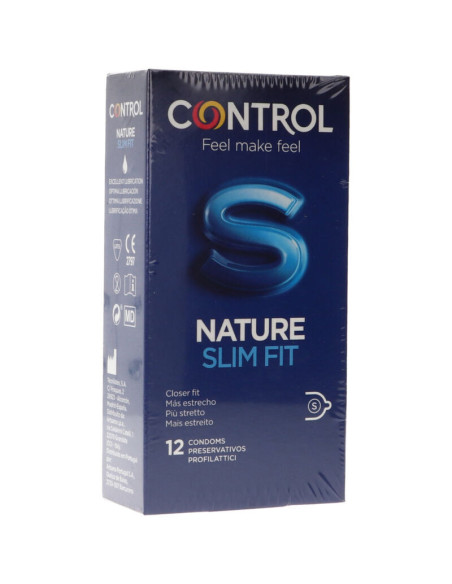 CONTROL - NATURE SLIM FIT 12 UNITS