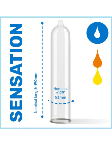 PASANTE - CONDOMS TROPICAL BAG 144 UNITS