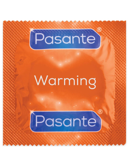 PASANTE - CONDOMS WARMING EFFECT BAG 144 UNITS
