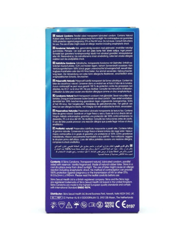SKINS - NATURAL PREMIUM CONDOMS PACK 8