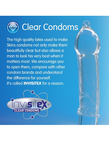 SKINS - NATURAL PREMIUM CONDOMS PACK 4