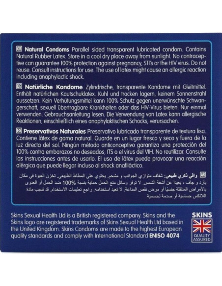 SKINS - NATURAL PREMIUM CONDOMS PACK 4