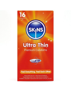 SKINS - ULTRA THIN PREMIUM CONDOMS PACK 16