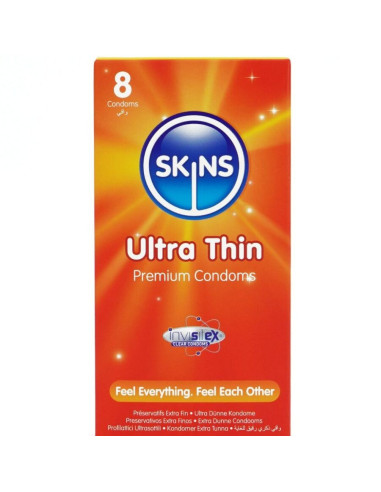 SKINS - ULTRA THIN PREMIUM CONDOMS PACK 8