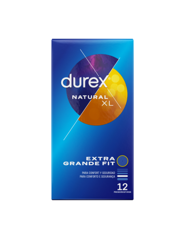 DUREX - NATURAL XL 12 UNITS