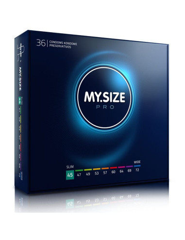 MY SIZE - PRO CONDOMS 45 MM 36 UNITS