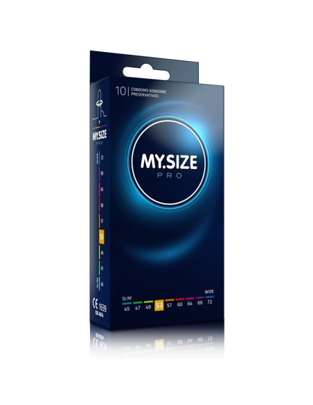 MY SIZE - PRO CONDOMS 53 MM 10 UNITS
