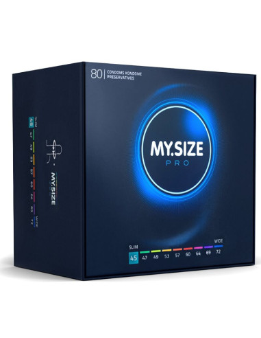 MY SIZE - PRO CONDOMS 45 MM 80 UNITS