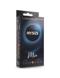 MY SIZE - MIX CONDOMS 57 MM 10 UNITS