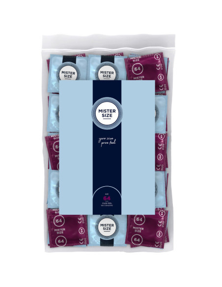 MISTER SIZE - CONDOMS SIZE XXL 64 MM (100 UNITS)