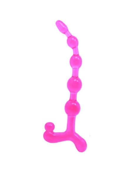 BAILE - BENDY TWIST PINK ANAL BALLS