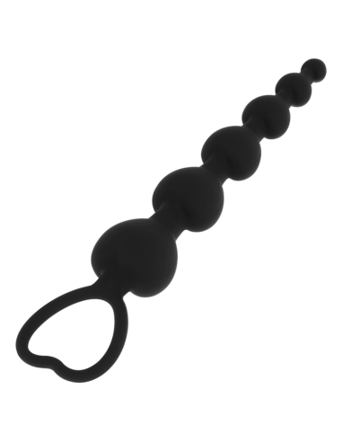 BLACKandSILVER - MILA ANALINĖ ŠIRDELIŲ GRANDINĖ 18 CM