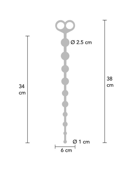 TOYJOY - LANKSTŪS ANALINIAI KAMUOLIAI