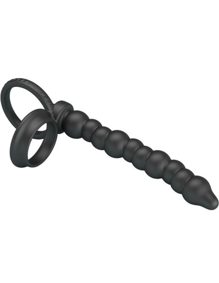 PRETTY LOVE - DILLION DOUBLE PENETRATION COCK RING BLACK