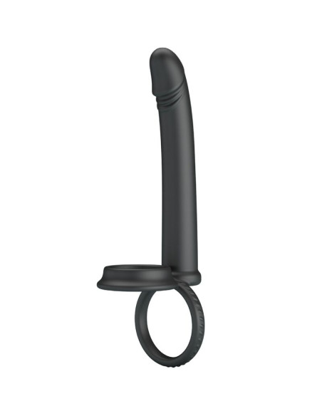 PRETTY LOVE - DILLION DOUBLE PENETRATION DOUBLE COCK RING BLACK