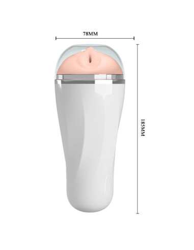 CRAZY BULL – „Trish“ 3D tikroviškas vaginos masturbatorius