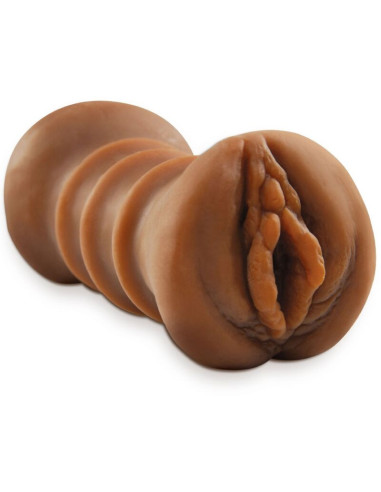 FETISH FANTASY EXTREME - REALISTINIS DVIGUBAS ĮĖJIMAS MASTURBATORIUS VAGINA IR ANO BROWN