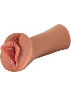 FETISH FANTASY EXTREME - LUSCIOUS LIPS STROKER SILICONE CARAMEL 2