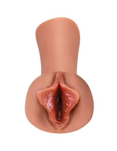 FETISH FANTASY EXTREME - LUSCIOUS LIPS STROKER SILICONE CARAMEL