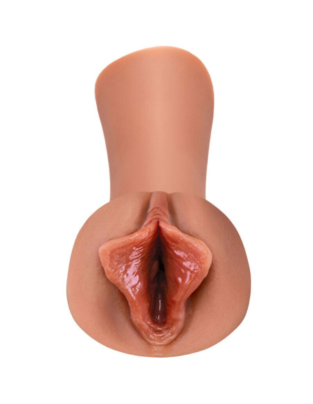 FETISH FANTASY EXTREME - LUSCIOUS LIPS STROKER SILICONE CARAMEL