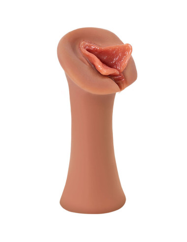 FETISH FANTASY EXTREME - LUSCIOUS LIPS STROKER SILICONE CARAMEL
