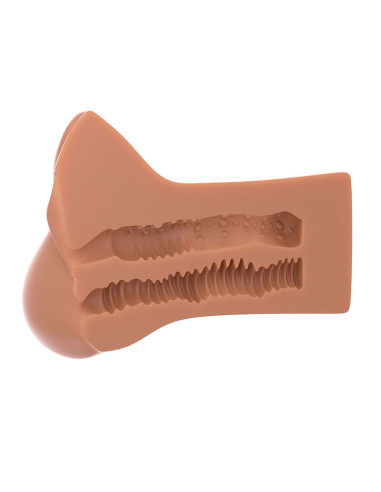 PDX PLUS - PICK YOUR PLEASURE XL REALISTIC STROKER BROWN
