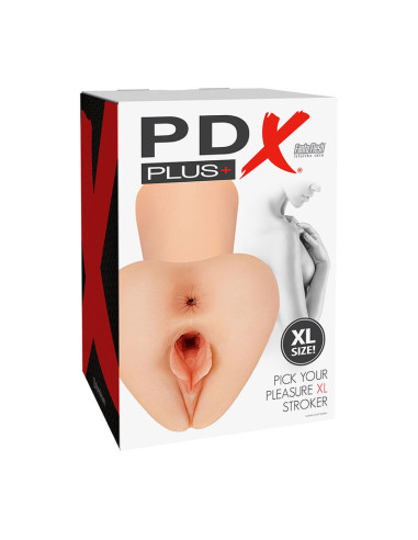 PDX PLUS - PICK YOUR PLEASURE XL REALISTIC STROKER FLESH