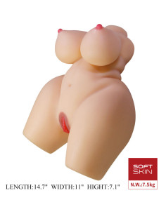 CRAZY BULL - GRACE REALISTIC FEMALE TORSO VAGINA AND ANAL 7.5 KG 2