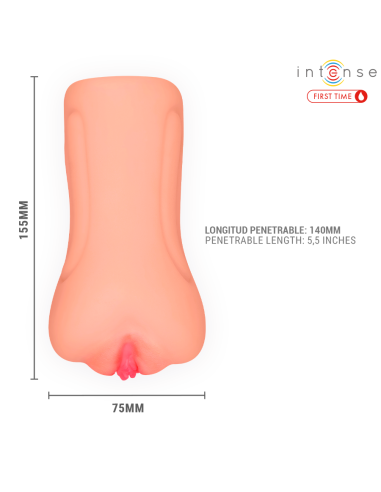 INTENSE PIRMAS KARTAS – ERIKA VIRGIN MASTURBATOR SU KRAUJAVIMU