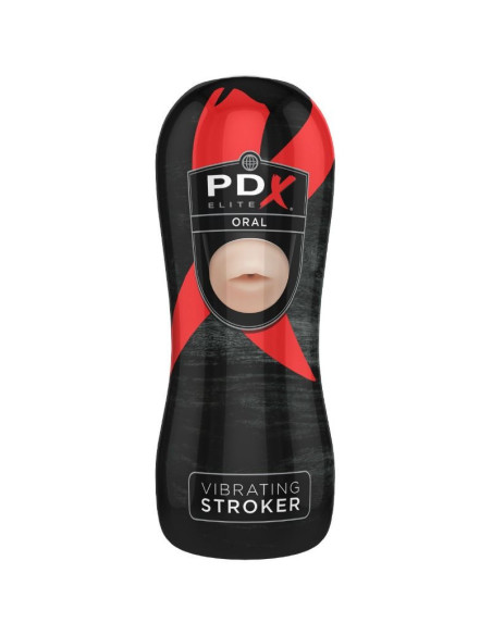 PDX ELITE - VIBRATING ORAL STROKER