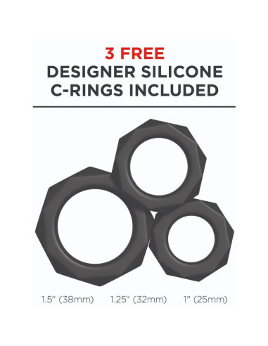 PDX ELITE - STROKER EXTENDER PRO VIBRATORIUS ĮRANGA