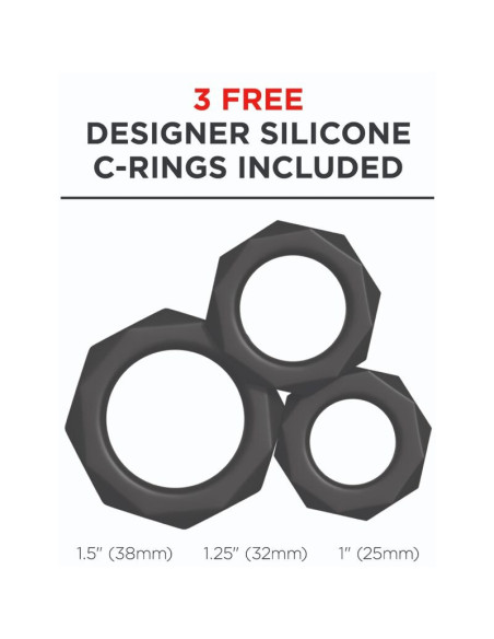 PDX ELITE - STROKER EXTENDER PRO VIBRATORIUS ĮRANGA