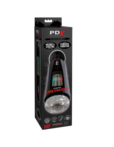 PDX ELITE - STROKER ULTIMATE MILKER 2 ROTATING and VIBRATOR