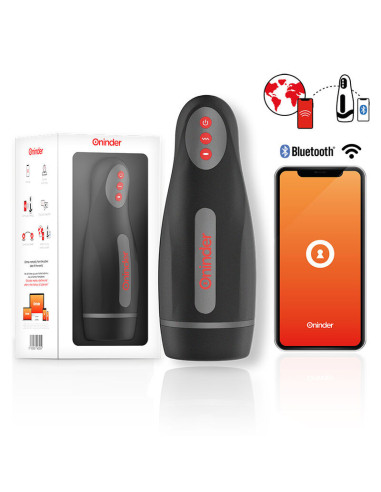 ONINDER - SEOUL RECHARGEABLE MALE MASTURBATOR 10 SPEED - FREE APP