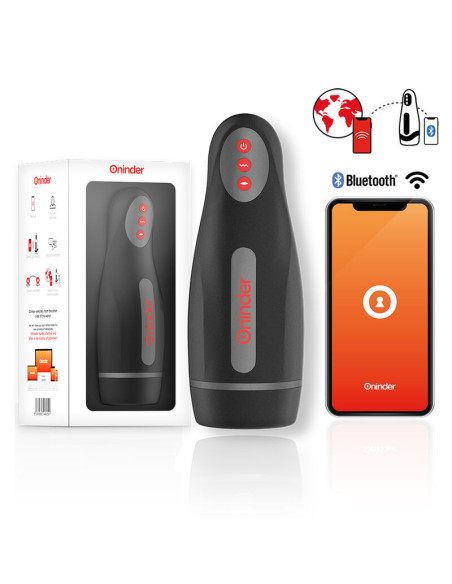 ONINDER - SEOUL RECHARGEABLE MALE MASTURBATOR 10 SPEED - FREE APP