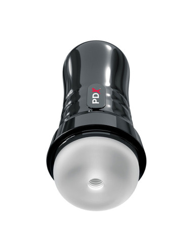 PDX EXTREME - SLIDE and GLIDE SELF-LUBRICATING MASTURBATOR CLEAR