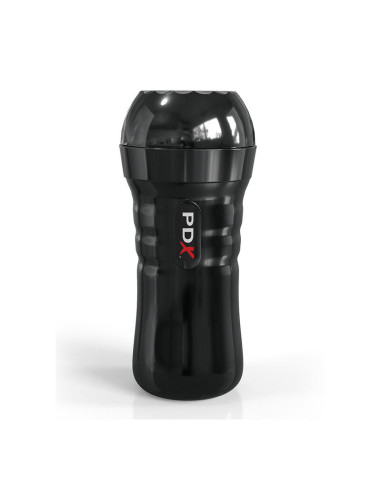 PDX EXTREME - SLIDE and GLIDE SELF-LUBRICATING MASTURBATOR CLEAR