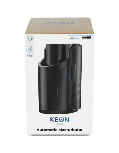 KIIROO - KEON WIFI COMBO AUTOMATINIS MASTURBATORIUS, JAUSMO GERINIMO PRIEMONĖ