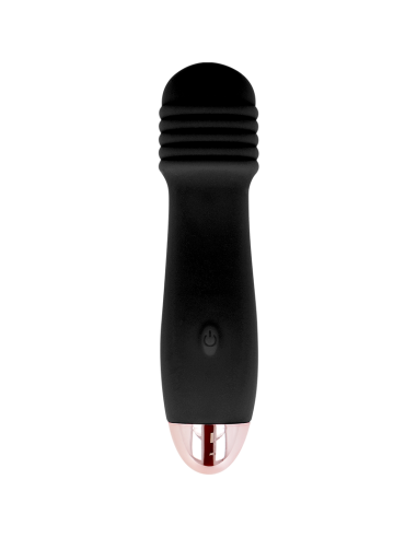 DOLCE VITA - RECHARGEABLE VIBRATOR THREE BLACK 7 SPEED