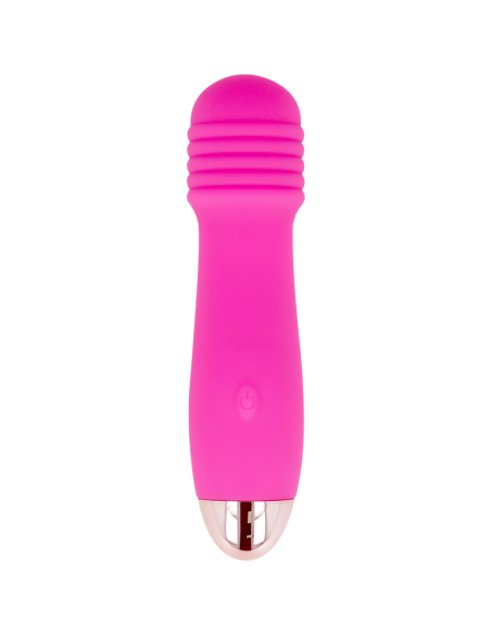 DOLCE VITA - RECHARGEABLE VIBRATOR THREE PINK 7 SPEEDS