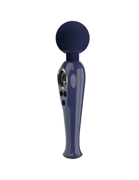 PRETTY LOVE - SKYLER VIBRATOR WAND BLUE
