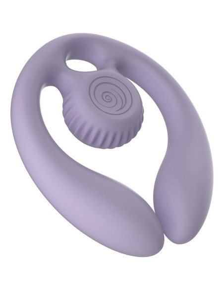 SNAIL VIBE - GIZI DUO COUPLES STIMULATOR REMOTE CONTROL LILAC