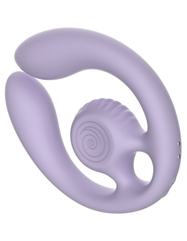 SNAIL VIBE - GIZI DUO COUPLES STIMULATOR REMOTE CONTROL LILAC