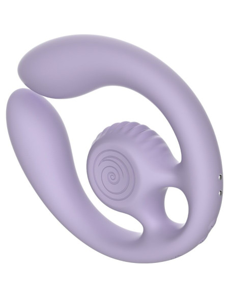 SNAIL VIBE - GIZI DUO COUPLES STIMULATOR REMOTE CONTROL LILAC