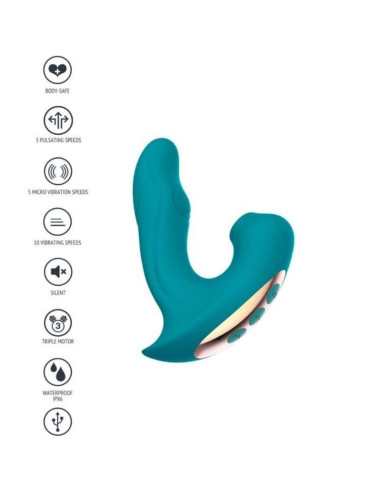 XOCOON - ETERNAL LOVE VIBE STIMULATOR GREEN