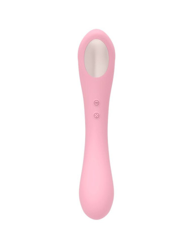 FEMINTIMATE - DAISY MASSAGER SUCTION AND VIBRATOR PINK